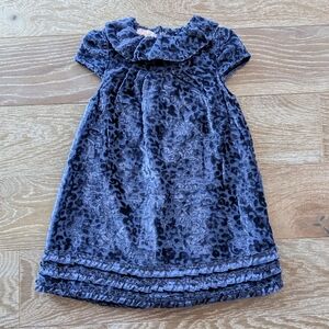 Sweet Ivy Navy Blue Velvet Dress Size 3